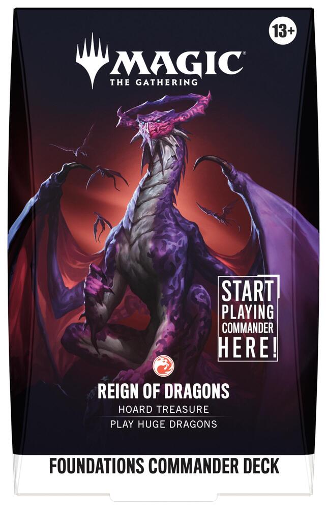 Magic: The Gathering | Reality Fracture - Starter Commander: Reign of Dragons